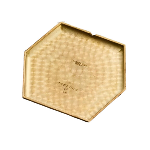 Swiss 18K yellow gold hexagonal pocket watch Circa 1930 Swiss 18K yellow gold hexagonal pocket watch Circa 1930