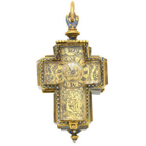 Swiss Renaissance 17th Century in style crucifix Circa 19th Century