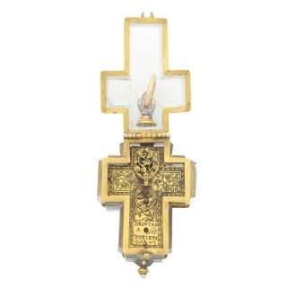 Swiss Renaissance 17th Century in style crucifix Circa 19th Century