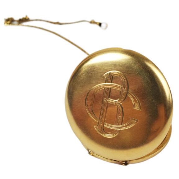 Swiss 18K yellow gold full hunter pocket watch Circa 1923 Swiss 18K yellow gold full hunter pocket watch Circa 1923