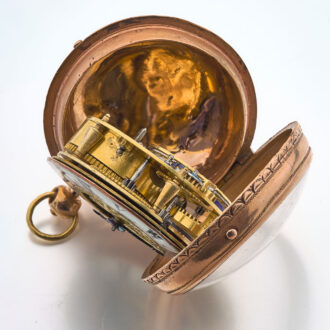 Extremely rare moonphase and lunar calendar watch Circa 1685