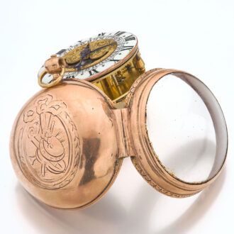 Extremely rare moonphase and lunar calendar watch Circa 1685
