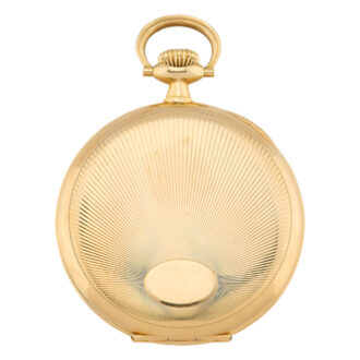 Swiss 18K yellow gold open faced pocket watch Circa 1912 Swiss 18K yellow gold open faced pocket watch Circa 1912