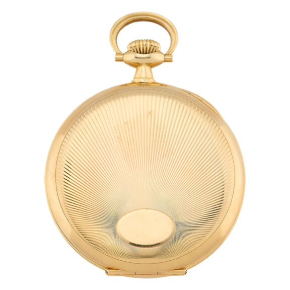 Swiss 18K yellow gold open faced pocket watch Circa 1912 Swiss 18K yellow gold open faced pocket watch Circa 1912