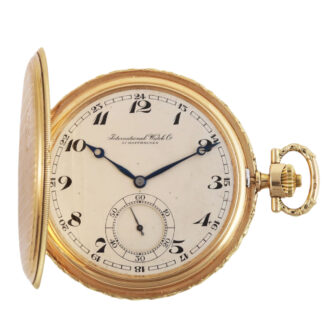 Swiss 14K yellow gold full hunter pocket watch Circa 1930
