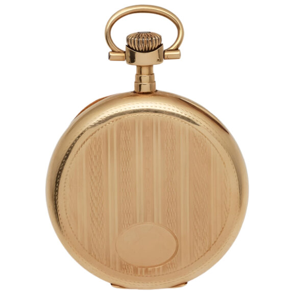 French 18K yellow gold open faced pocket watch Circa 1910 French 18K yellow gold open faced pocket watch Circa 1910