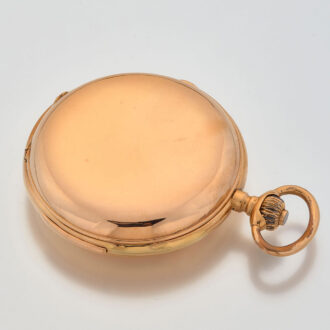 Swiss gold hunting cased astronomical watch Circa 1890 Swiss gold hunting cased astronomical watch Circa 1890