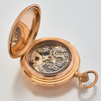 Swiss gold hunting cased astronomical watch Circa 1890 Swiss gold hunting cased astronomical watch Circa 1890