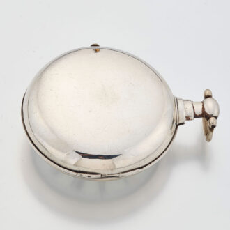 English rack lever watch in silver pair cases Circa 1809