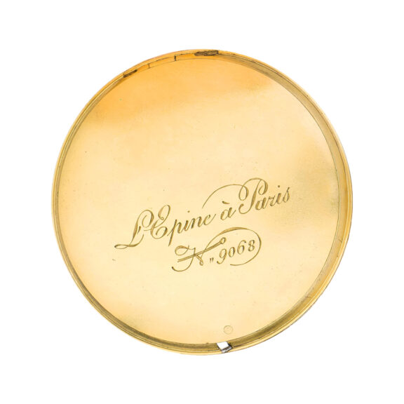 French 18K gold quarter repeating pocket watch Circa 1800 French 18K gold quarter repeating pocket watch Circa 1800