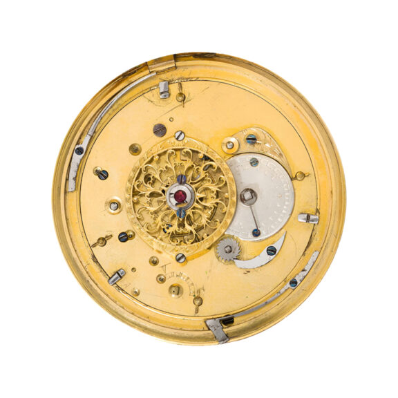 French 18K gold quarter repeating pocket watch Circa 1800 French 18K gold quarter repeating pocket watch Circa 1800