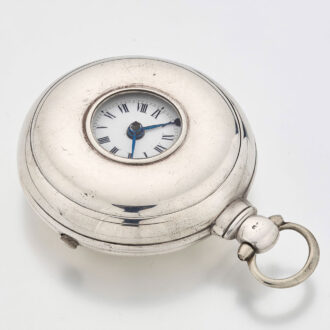 English silver half hunting cased verge watch Circa 1832