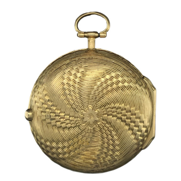 French 18K rose gold open faced pocket watch Circa 1790 French 18K rose gold open faced pocket watch Circa 1790