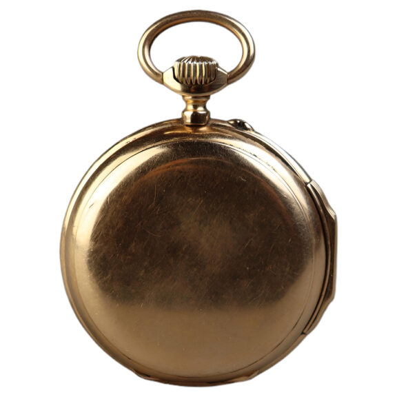 French 18K yellow gold open faced pocket watch Circa 1890 French 18K yellow gold open faced pocket watch Circa 1890