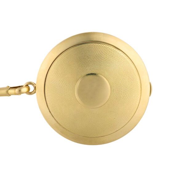Swiss gold full hunter watch with matching chain Circa 1950 Swiss gold full hunter watch with matching chain Circa 1950