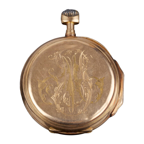 Swiss 18K yellow gold open faced pocket watch Circa 1842 Swiss 18K yellow gold open faced pocket watch Circa 1842