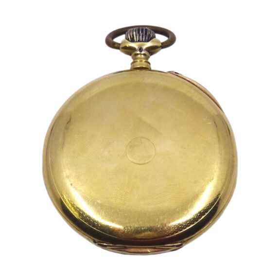 French 18K yellow gold open faced pocket watch Circa 1920 French 18K yellow gold open faced pocket watch Circa 1920