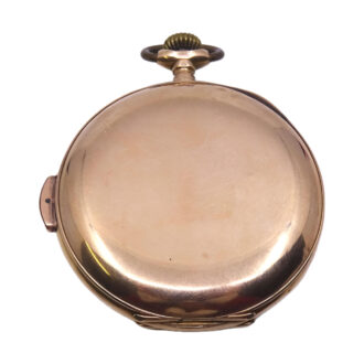 Swiss 14K gold quarter repeating pocket watch Circa 1880