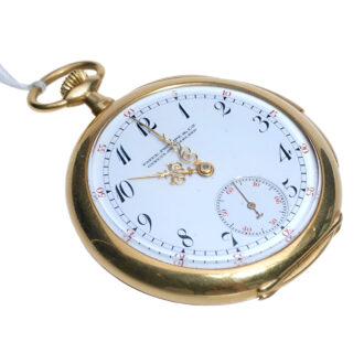 Swiss 18K yellow gold repeating pocket watch Circa 1900