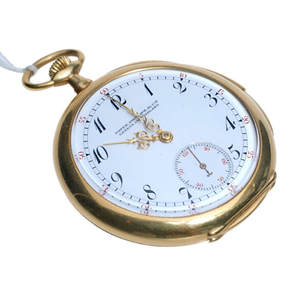 Swiss 18K yellow gold repeating pocket watch Circa 1900