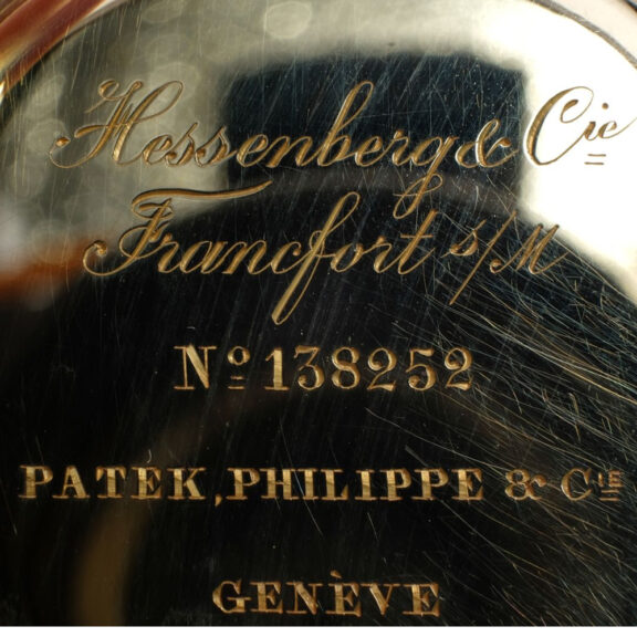 3292 (7) Swiss 18K yellow gold repeating pocket watch Circa 1900