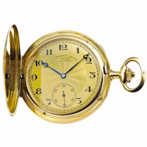 German 14k rose gold Glashütte pocket watch Circa 1928