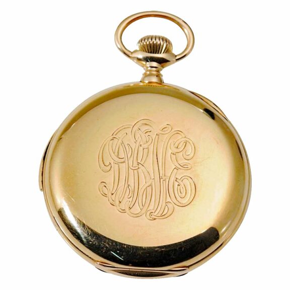 Swiss five minute repeating pocket watch Circa 1897 Swiss five minute repeating pocket watch Circa 1897
