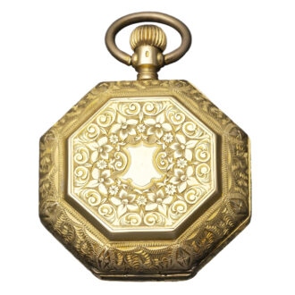 Swiss 18K gold pocket watch for the Chinese market Circa 1910