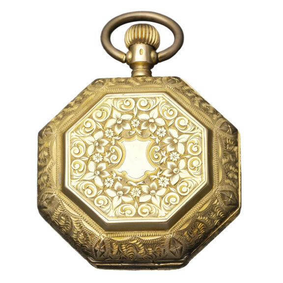 Swiss 18K gold pocket watch for the Chinese market Circa 1910 Swiss 18K gold pocket watch for the Chinese market Circa 1910