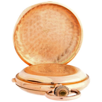 Swiss 14K gold repeating chronograph pocket watch Circa 1900