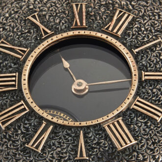 Very rare Swiss silver half hunting cased keyless watch Circa 1866