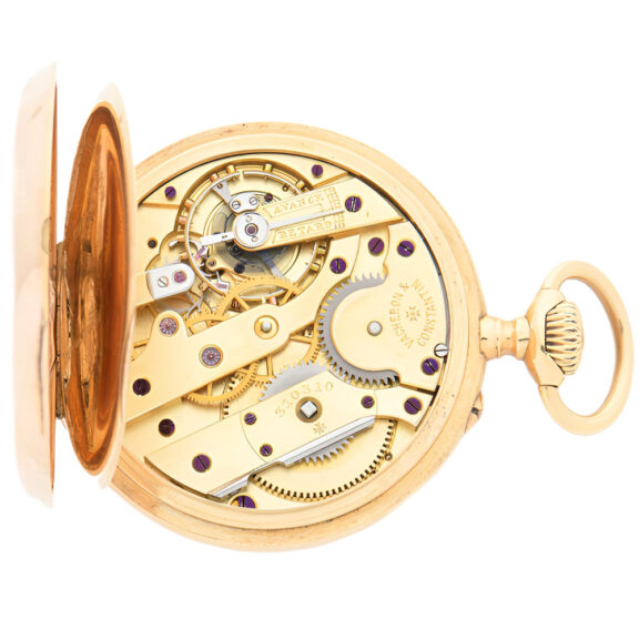 Swiss 18K yellow gold open faced pocket watch Circa 1920 Swiss 18K yellow gold open faced pocket watch Circa 1920