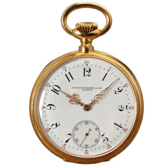 Fine Swiss lever chronometer auxiliary seconds Circa 1903