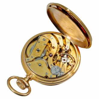 Fine Swiss lever chronometer auxiliary seconds Circa 1903