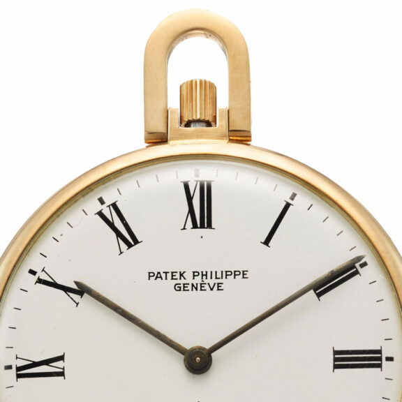 Swiss yellow gold open faced keyless lever watch Circa 1974 Swiss yellow gold open faced keyless lever watch Circa 1974