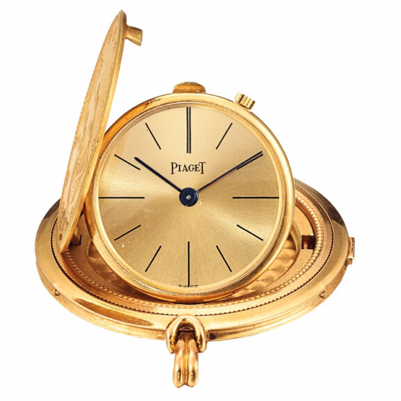 Swiss 18 carat yellow gold coin watch 1975 Circa 1975