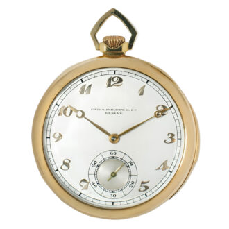 Swiss 18K gold minute repeating pocket watch Circa 1930