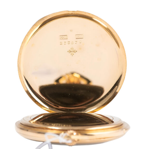 Swiss 18K gold minute repeating pocket watch Circa 1930 Swiss 18K gold minute repeating pocket watch Circa 1930