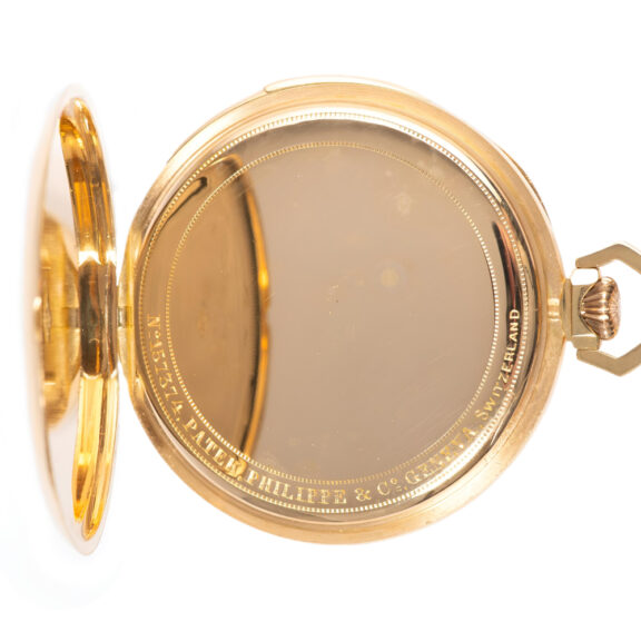 Swiss 18K gold minute repeating pocket watch Circa 1930 Swiss 18K gold minute repeating pocket watch Circa 1930