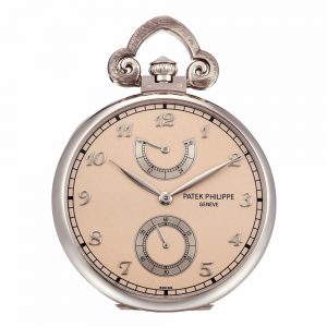 Swiss extremely fine and unique white gold watch Circa 2015