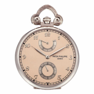 Swiss extremely fine and unique white gold watch Circa 2015