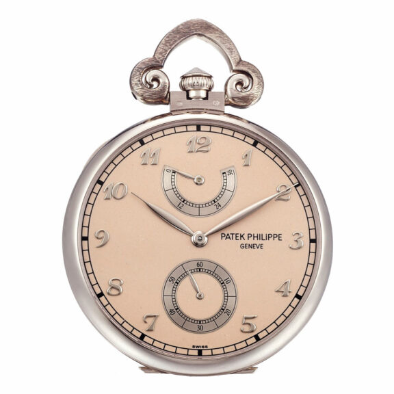 Swiss extremely fine and unique white gold watch Circa 2015