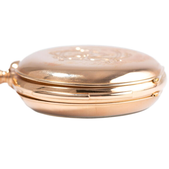Swiss gold minute repeating pocket watch Circa 1900 Swiss gold minute repeating pocket watch Circa 1900