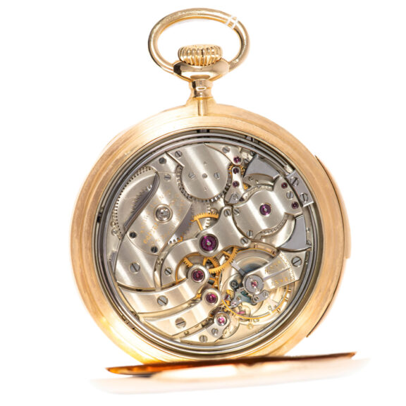 Swiss 18K gold minute repeating pocket watch Circa 1905 Swiss 18K gold minute repeating pocket watch Circa 1905