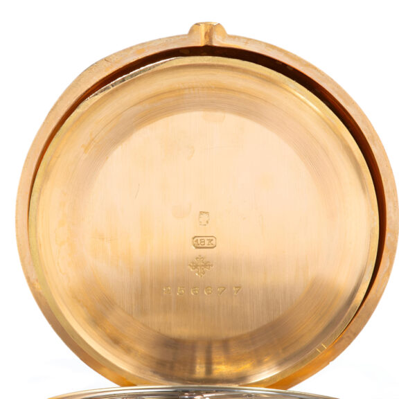 Swiss 18K gold minute repeating pocket watch Circa 1905 Swiss 18K gold minute repeating pocket watch Circa 1905