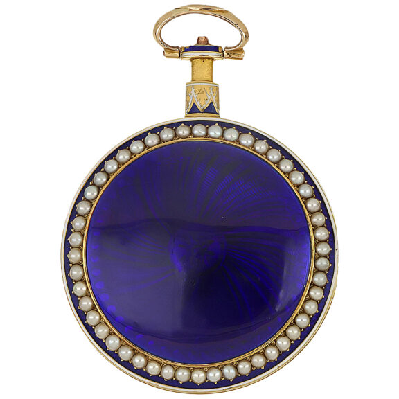 English 18K yellow gold open faced pocket watch Circa 1790 English 18K yellow gold open faced pocket watch Circa 1790