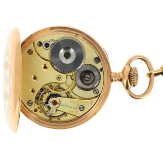 French gold full hunter quarter repeating watch Circa 1890 French gold full hunter quarter repeating watch Circa 1890
