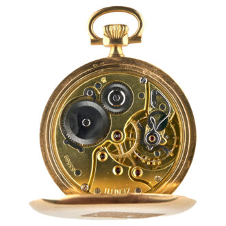 French 18K yellow gold open faced pocket watch Circa 1920