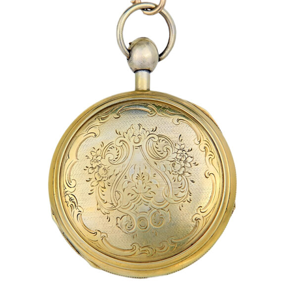 French automaton quarter repeating pocket watch Circa 1825 French automaton quarter repeating pocket watch Circa 1825