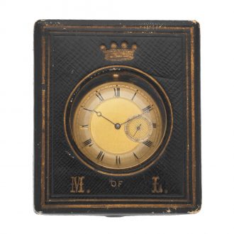 Fine English 18K gold quarter repeating cylinder watch Circa 1810
